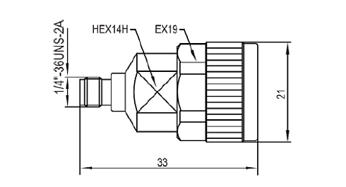 Переход коаксиальный N (вилка) - SMA (розетка) SPE-NmSf spe microwave купить с доставкой