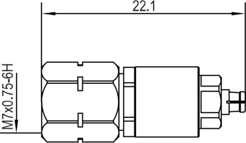Переход коаксиальный SMPM (розетка) - 2,4 мм (вилка) SPE-Mf2m spe microwave купить с доставкой